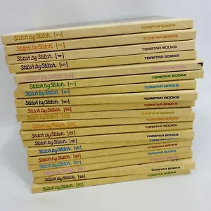 Stitch By Stitch Volumes 2-20 Complete Hardcover Book Set w/ Patterns Torstar - Foto 1 di 2