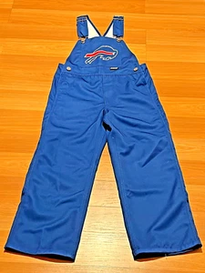 FOCO Buffalo Bills Solid Blue Logo Bib Overalls Size Youth S - NWOT - CHARITY - Picture 1 of 4
