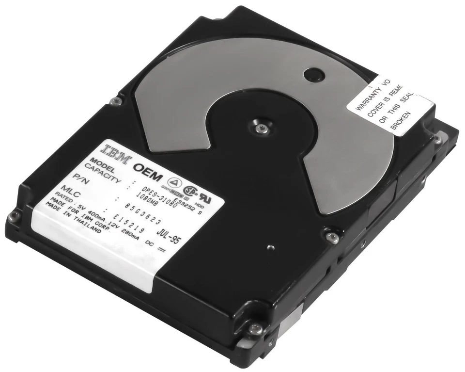 Hard Drive IBM 85G3623 DPES-31080 1GB 5400U/Min SCSI 50-pin 3.5 " Inch - Image 1 of 3