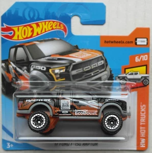 Hot Wheels 2017 Ford F-150 Raptor Pickup nero EcoBoost nuovo/confezione originale HW Hot Trucks - Foto 1 di 5