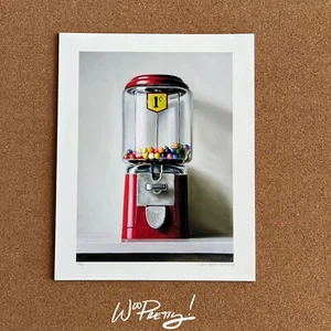 2009 CHRISTOPHER STOTT Gumball Machine "Thank You" Limited Edition Print 3/10 - Picture 1 of 5