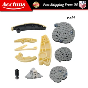 Timing Chain Kit For Jaguar Land Rover Discovery Range Rover F-Pace XE XF 2.0L - Picture 1 of 10
