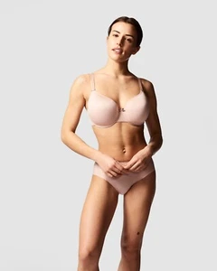 Sujetador Camiseta CHANTELLE Memory Basic Rosa Espuma con Memoria Invisible, Talla 32C - Imagen 1 de 10