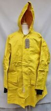 Genuine RAF Issue Foul Weather Yellow Aircraft Washing Coat Jacket Size Medium