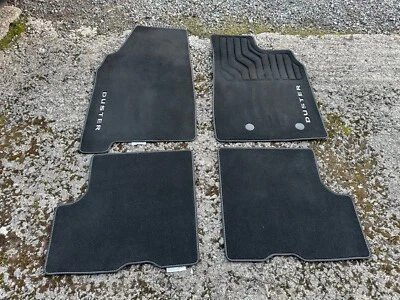 Genuine Dacia Duster M2 2018-2024 Velour Car Mats Full Set - Image 1 of 4