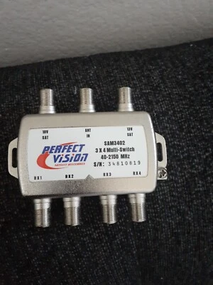 Perfect Vision SAM3402 3 X 4 multi-Switch 40-2150 MHz - Image 1 of 4