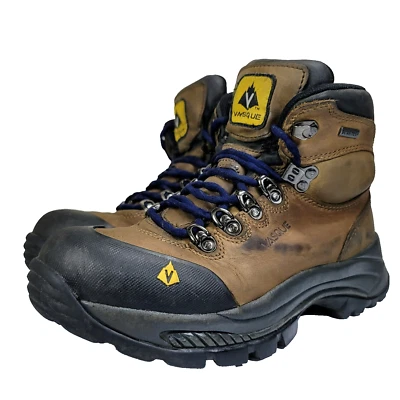 Vasque Wasatch GoreTex 7177 Waterproof Vibram Hiking Boots Brown Women's 7W Wide - Image 1 of 4