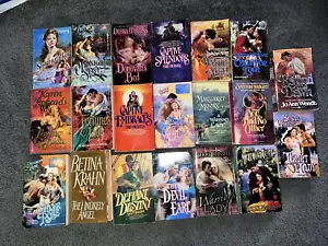 Vintage Romance Novels Lot Of 20 1980’s 1990’s 2000's Paperbacks Books Lot - Picture 1 of 5