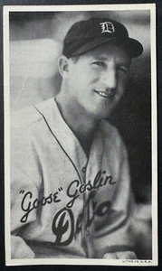 Goudey 1936 Wide Pen Card Of Detroit Tigers Hall Of Famer Goose Goslin Vtg MLB - Picture 1 of 2