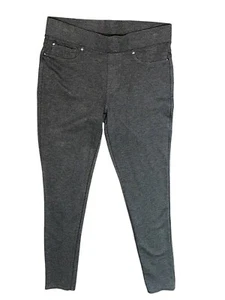 Seven7 Super Comfy Versatile Charcoal Pull On Leggings Soft Stretch Rayon Blend - Picture 1 of 9