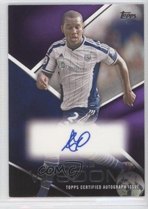 2014 Topps Premier Gold Purple /50 Andre Wisdom #PA-AW Rookie Auto RC