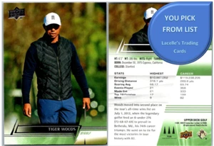 Cartes GOLF PGA 2024 Upper Deck (1 à 100) - à choisir dans la liste - Photo 1 sur 185