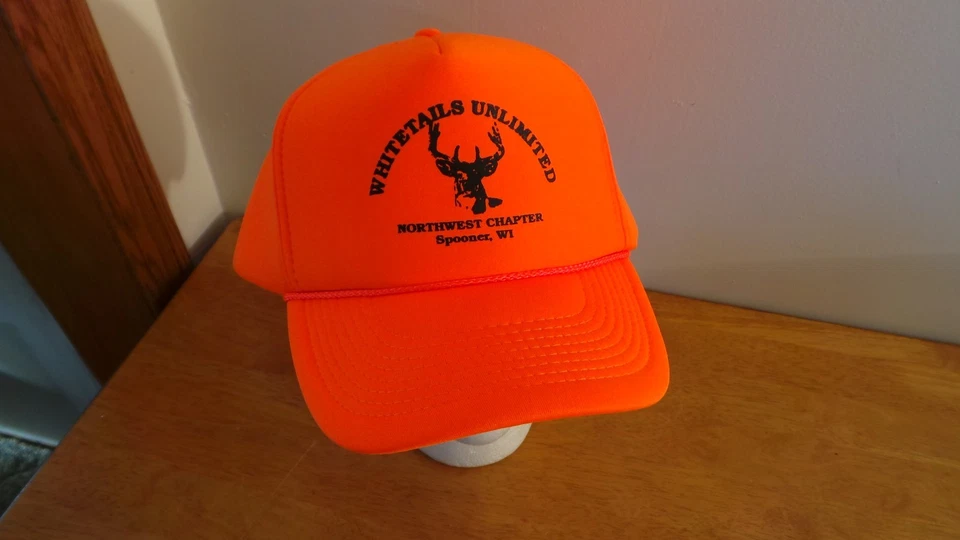 Whitetails Unlimited  Hat  Cap  Orange - Image 1 of 4