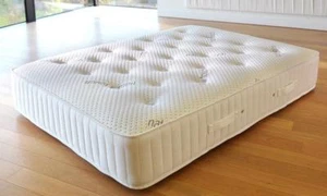 NEW NATURAL TOUCH SPRUNG MEMORY FOAM MATTRESS 3FT 4FT6 5FT KING SIZE - Picture 1 of 3