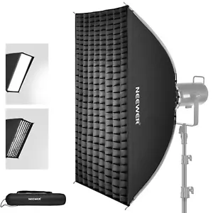 NEEWER 24''x35'' Quick Setup Foldable Rectangular Strip Softbox Bowens Mount - Picture 1 of 8