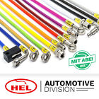HEL Steel Flex Brake Lines 4-Piece Ford Puma Racing ST160 1999-2001, with ABE