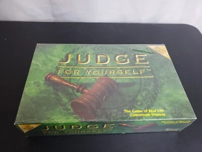 New Sealed Judge For Yourself Board Game Special Edition - Image 1 of 4