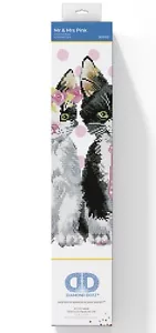 Diamond Dotz Diamond Painting Kit: Mr & Mrs Pink - Picture 1 of 3