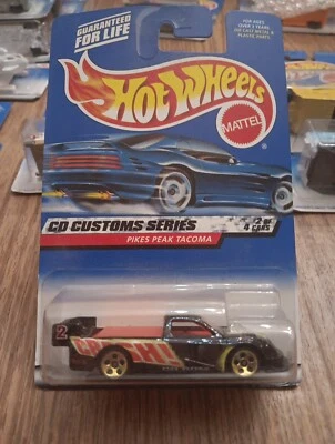 Camión de carreras vintage Hot Wheels Peak Tacoma #030 2000 CD SERIE CUSTOM de 5 puntos Foto 1 de 4