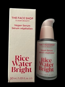 Suero vegano brillante agua de arroz The Face Shop - apunta al tono y secado desigual de la piel... - Imagen 1 de 2