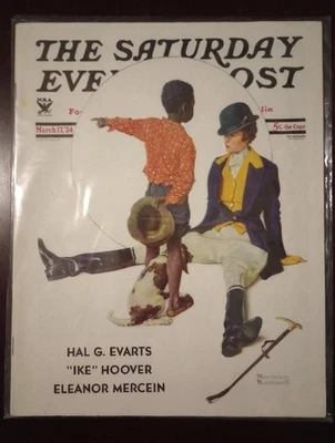 SATURDAY EVENING POST FULL MAGAZINE March 17, 1934 Excellent-- Bagged  - Image 1 of 4