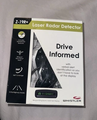 Whistler Z-19R Laser Radar Detector - Image 1 of 2