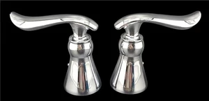 Grifo de bañera DELTA RP70635 Linden Roman-2 manijas de palanca-cromo ADA de alta resistencia - Imagen 1 de 7