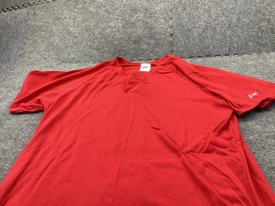 自行车 T 恤男式 X-Large 红色美国复古 — 第 1/4 张图片