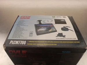 Pyle PLCM7700 7" LCD Video Monitor mit Universalhalterung Rückfahrkamera - Bild 1 von 4