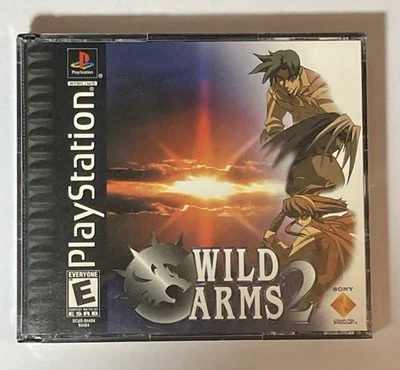 Wild Arms 2 (Sony PlayStation 1, 2000) Completo Testado na Caixa - Imagem 1 de 4
