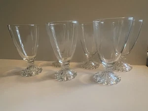 Antique Boopie (Berwick) ball Glass, Bubble Footed, Barware Set Of 6 - Picture 1 of 5