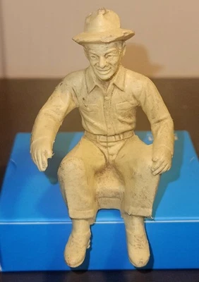 De Colección Años 50 Marx Brillante Escalada Tractor Driver Plástico Original Usado Pieza  Foto 1 de 4