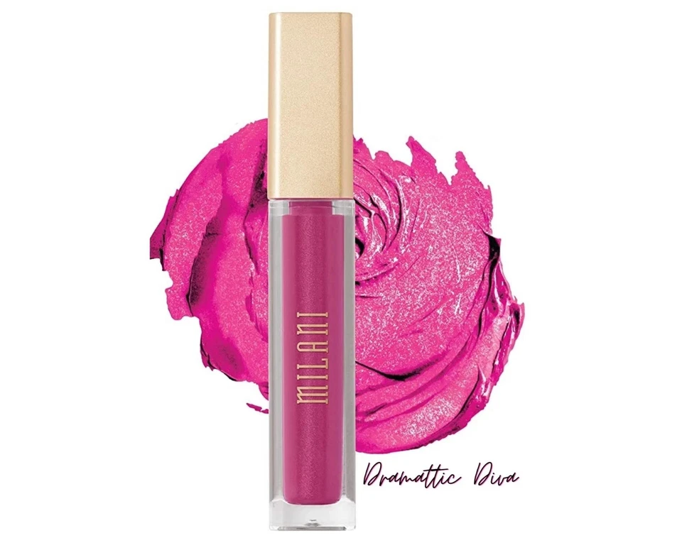 Crema labial metálica mate Milani Amore / 05 Dramattic Diva, sellada Foto 1 de 1