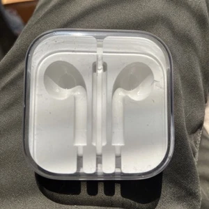 Écouteur Apple Mac blanc filaire casque boîte vide ÉTUI UNIQUEMENT - Photo 1 sur 7