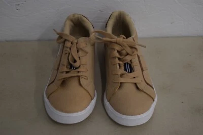 Nautica Brown Lace Up Low Top Sneakers Youth Size 1 - Image 1 of 4