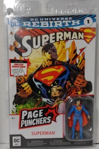 DC Comics Universe Rebirth Superman Comic With 3" Figure New/Sealed - Picture 1 of 2