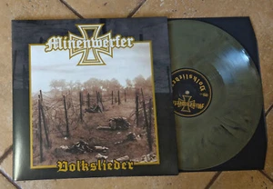 MINENWERFER ‎– Volkslieder (Gold Black Marble Vinyl) Ltd. 299 copies - Picture 1 of 5
