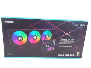 Lian Li Galahad II LCD SL-INF 3x120mm AiO Liquid CPU Cooler - Noir (Lire) - Photo 1/3
