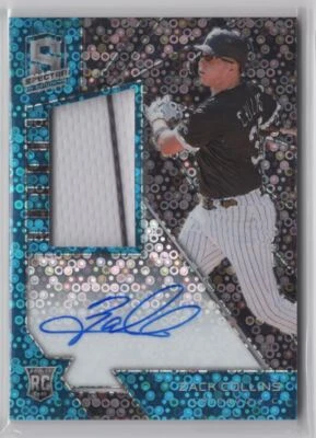 2020 Panini Chronicles Spectra PATCH AUTO Zack Collins Rookie Auto /99 Chicago - Image 1 of 2