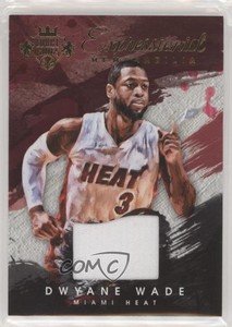 2015-16 Panini Court Kings Expressionist Memorabilia /299 Dwyane Wade #8 HOF