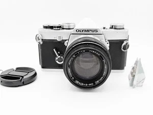 Olympus OM-1 35mm SLR Film Camera ZUIKO AUTO-S 50mm f/1.4 From JAPAN #551962 - Picture 1 of 22