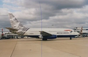 CIVIL AIRCRAFT PHOTO BRITISH AIRWAYS PLANE PHOTOGRAPH BOEING 737 PICTURE G-BGDJ. - Picture 1 of 1