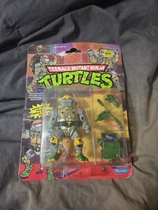 TMNT Metalhead Action Figure - Green Playmates Toys Sealed Unpunched 1989 - Picture 1 of 6