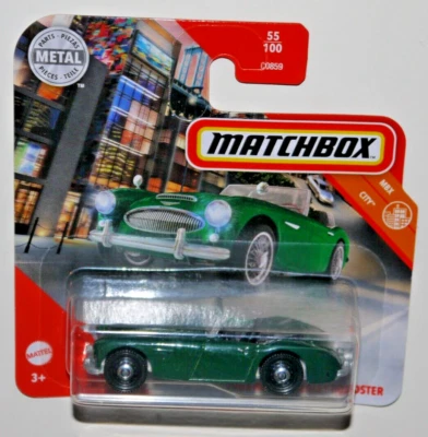 Matchbox MBX 55/100 - 1963 AUSTIN HEALEY ROADSTER - BRITISH RACING GREEN - Image 1 of 2