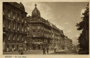 Postal Polonia Alemania, BIELITZ BIELSKO, Ulica 3 Maja (1950) - Imagen 1 de 2