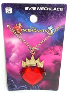 Disney Descendants 3 Evie Halskette rotes Herz mit Krone Kinderkostüm Cosplay 3+ - Bild 1 von 3