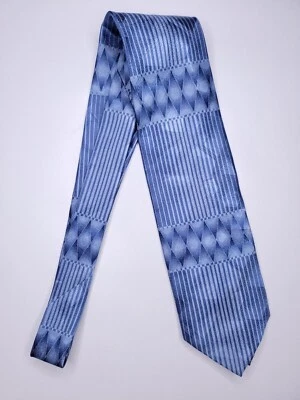 Corbata formal Fratello para hombre 58"Lx3,75"W corbata de cuello azul Foto 1 de 4