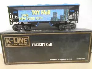 K-Line K1998TF O Scale 1998 New York City Toy Fair HOPPER NEW IN ORIGINAL B0X - Picture 1 of 4