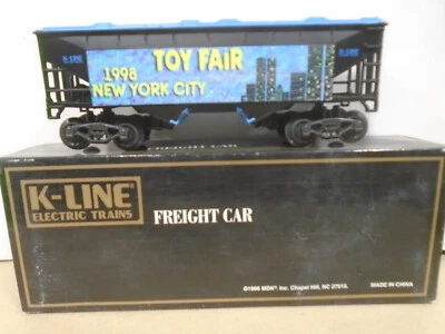 K-Line K1998TF O Scale 1998 New York City Toy Fair HOPPER NEW IN ORIGINAL B0X - Image 1 of 4