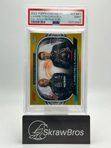 2022 Topps Chrome F1 #CCMF1 Hamilton Russell Constructor Coalition Gold 50 PSA 9 - Picture 1 of 2